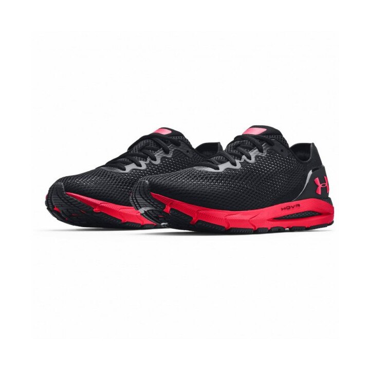 Pantofi alergare Sonic 4, Under Armour, Negru, Negru