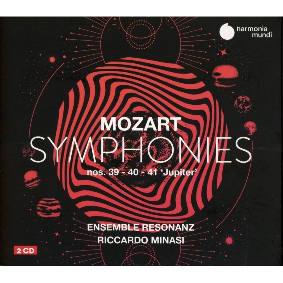 Riccardo MinasiEnsemble Resonanz - Mozart: Symphonies Nos. 39,40,41 