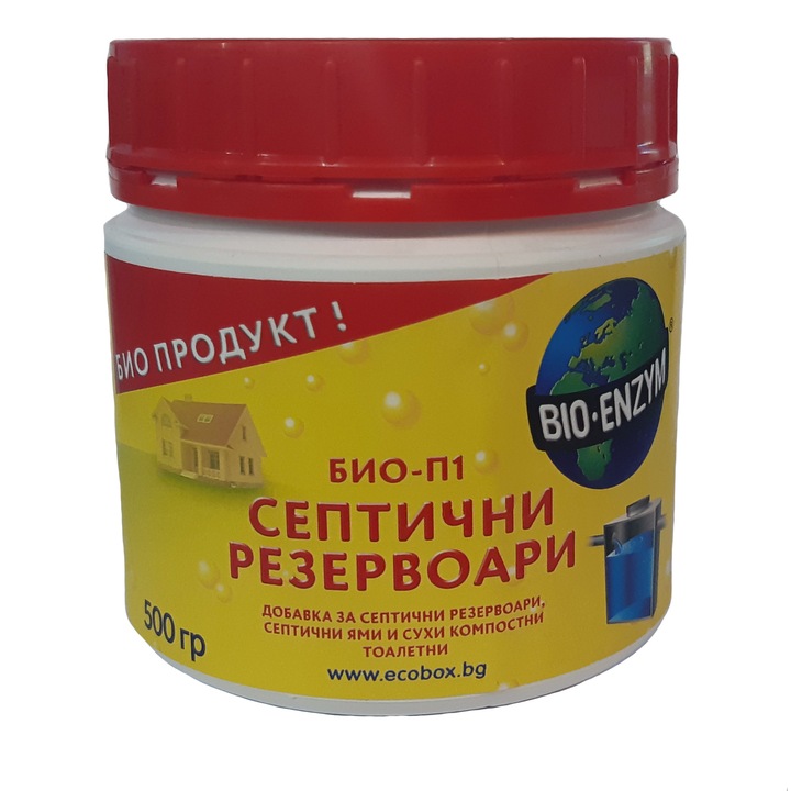 Добавка за септични резервоари Bio-enzym, 500 гр.