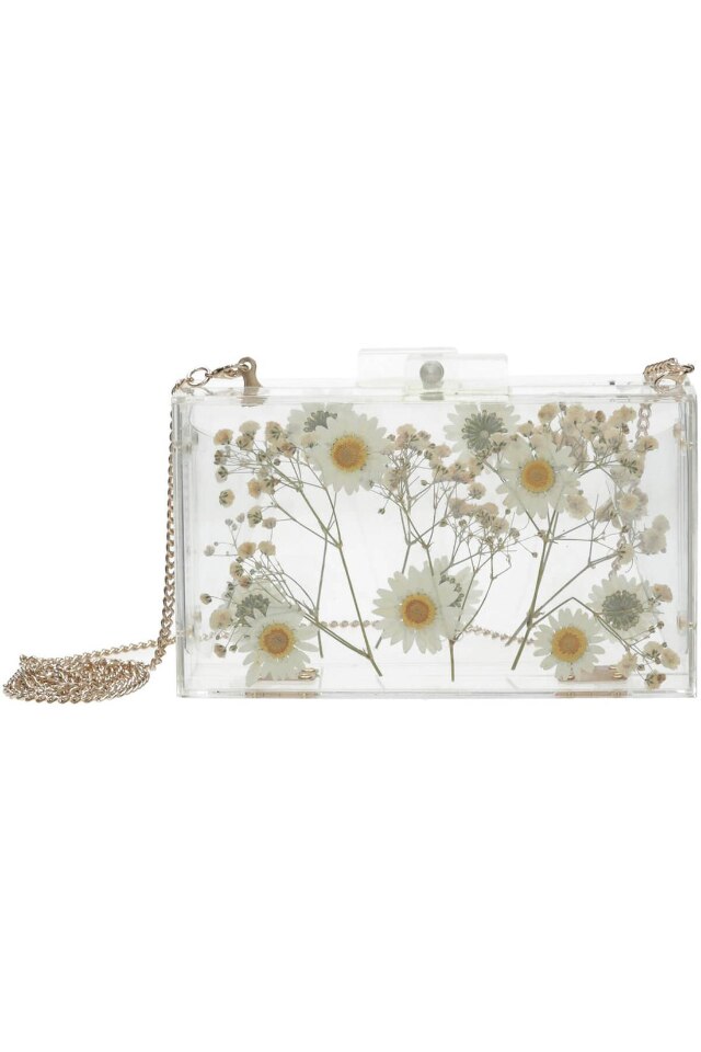 Geanta Nobo NBAG-K2210-C000, Plastic, Transparent/Alb