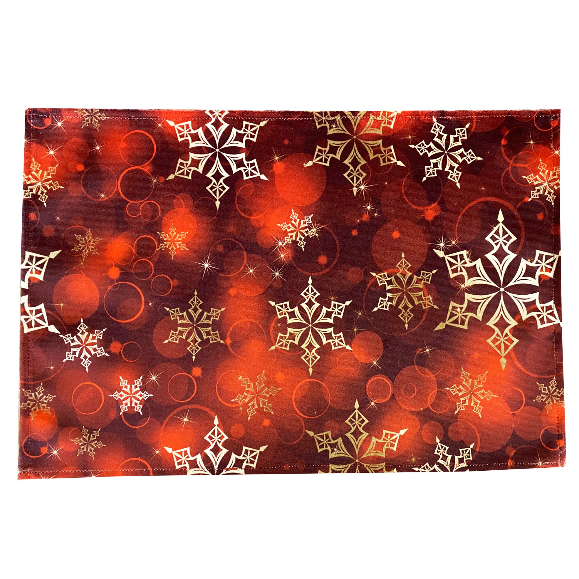 Napron imprimat Craciun STELUTE 30 x 48 cm