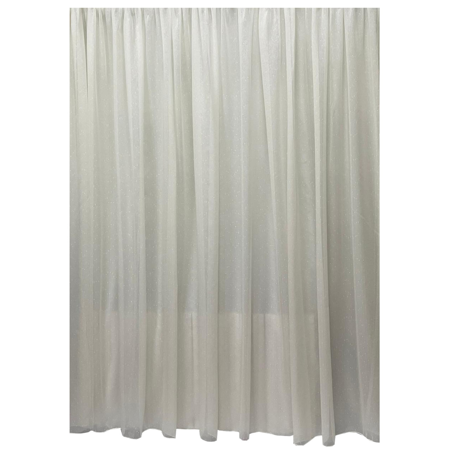 Perdea ivoire brodata cu ivoire, din colectia 