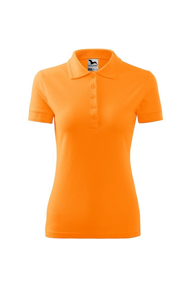 Tricou polo pentru dama - 210, Tangerine orange