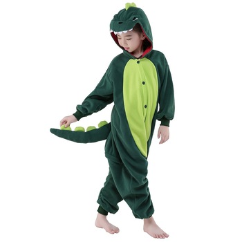 Pijama salopeta Verde Dino