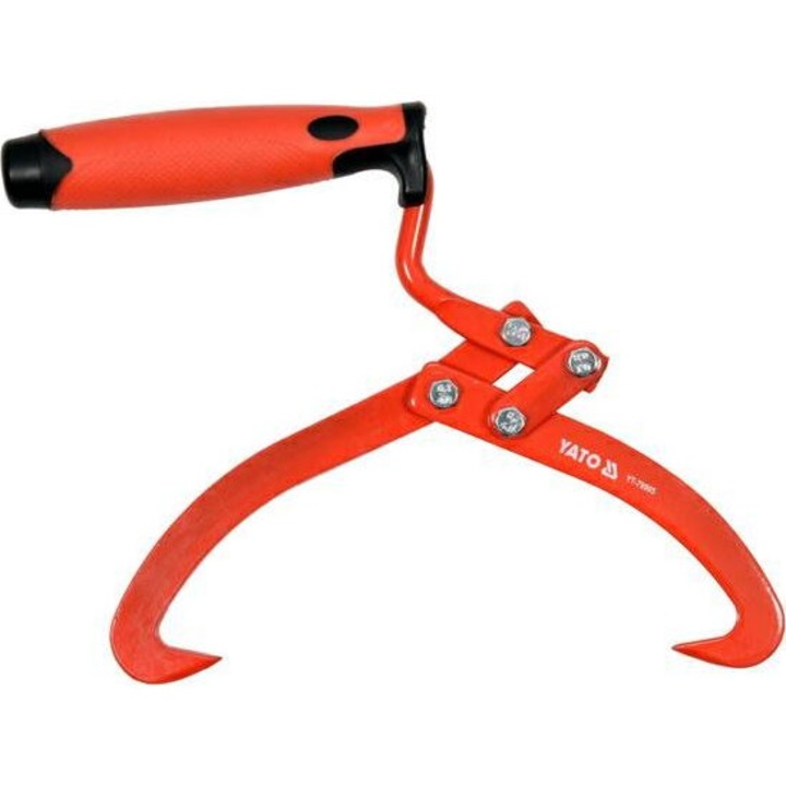 Carlig pentru ridicat busteni YATO, prindere 180 mm, lungime 330 mm