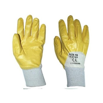Manusi de lucru galbene nitril, Topstrong 540111 Manusi de lucru galbene nitril, Topstrong 540111