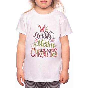 Tricou Fetita, Felicitation, 100% Bumbac, R212, Alb Tricou Fetita, Felicitation, 100% Bumbac, R212, Alb