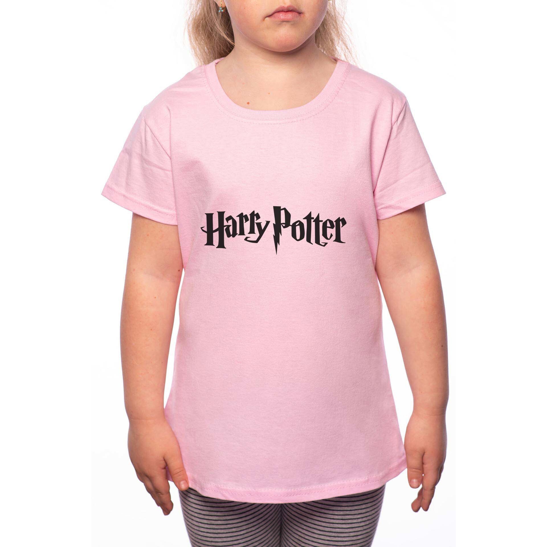 Tricou Fetita, Harry Potter, 100% Bumbac, W227, Roz
