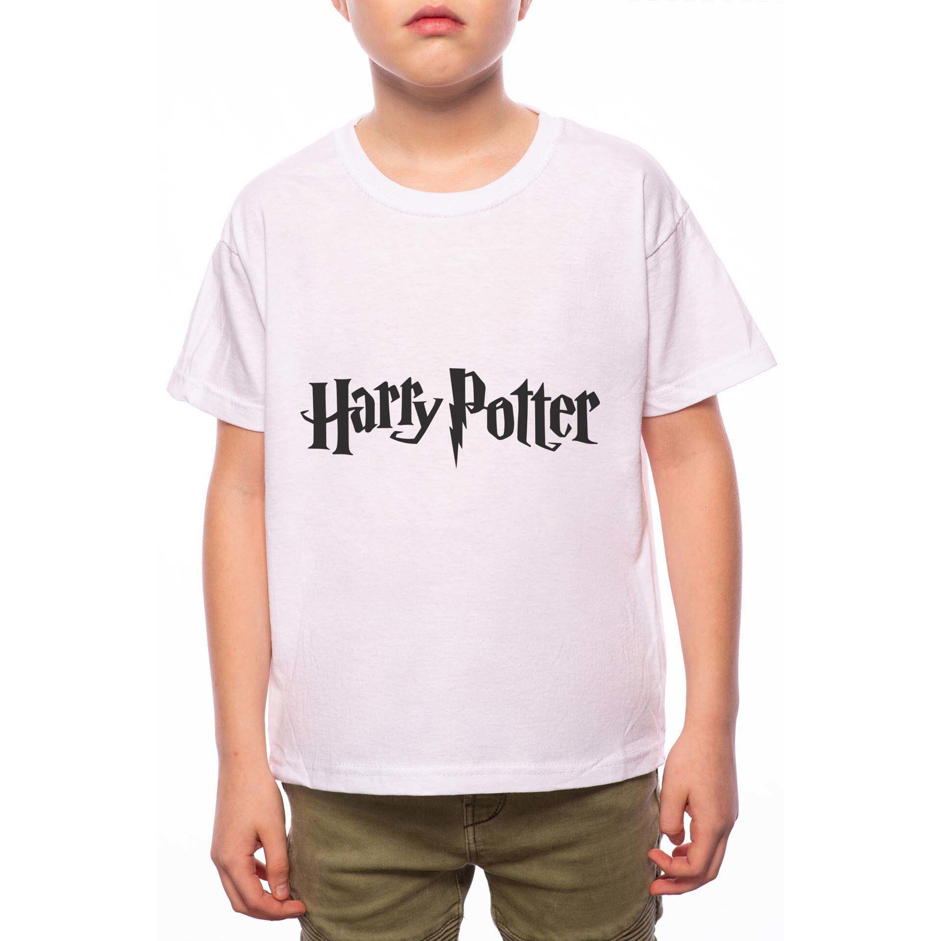 Tricou Baiat, Harry Potter, 100% Bumbac, B227, Alb