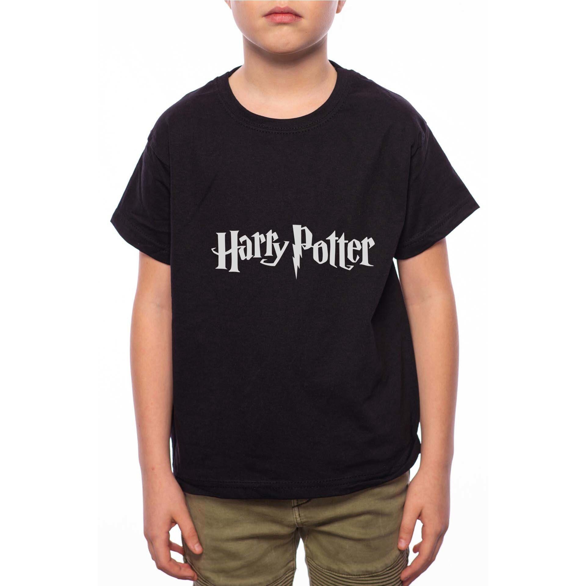 Tricou Baiat, Harry Potter, 100% Bumbac, B227, Negru