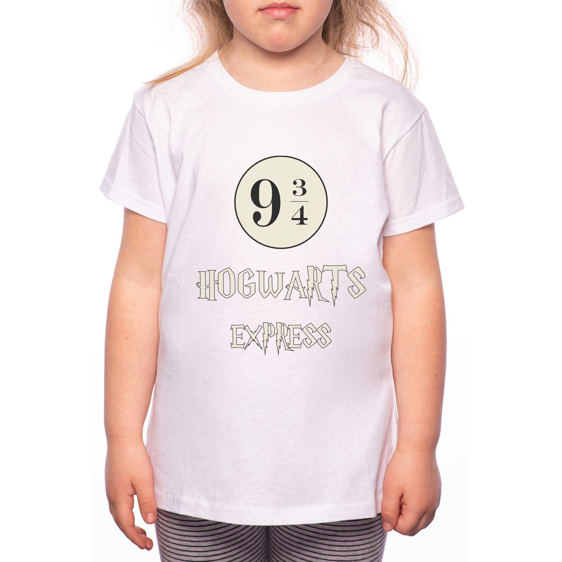 Tricou Fetita, Hogwarts Express, 100% Bumbac, P236, Alb