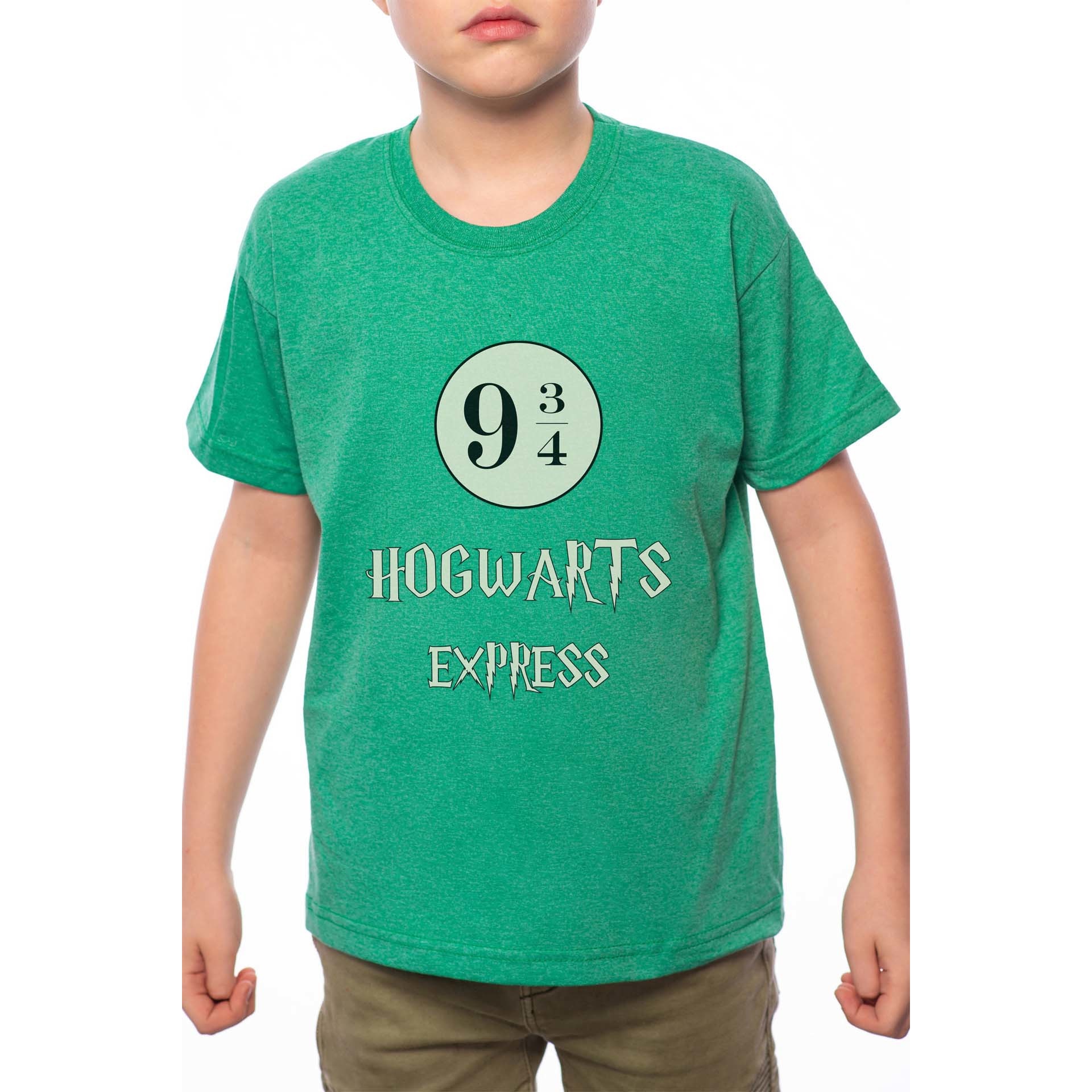 Tricou Baiat, Hogwarts Express, 100% Bumbac, B236, Verde