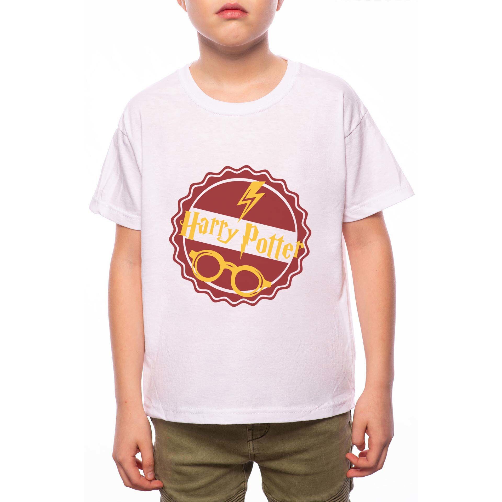 Tricou Baiat, Harry Potter Thunder, 100% Bumbac, A238, Alb