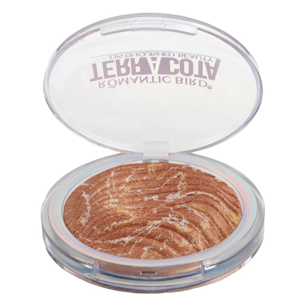 Pudra Iluminatoare bronzanta, Romantic Bird TERRACOTTA, 01 Bronze Gold, 12 g