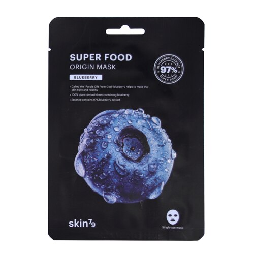 Masca de fata Skin79 hidratanta Super Food Origin Blueberry 20ml