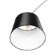 V-TAC LED подова лампа, основа E27, черен абажур