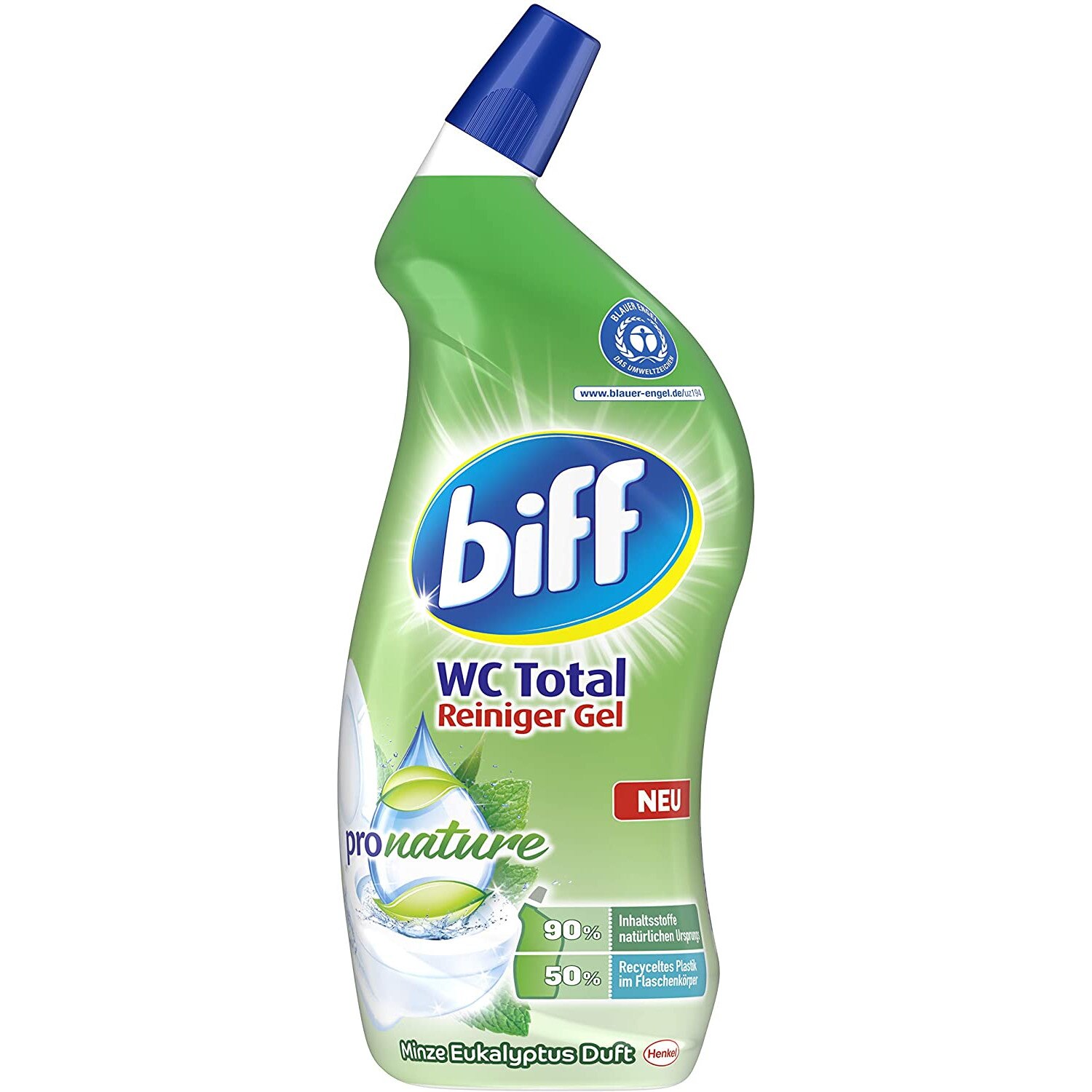 Dezinfectant Biff Wc Total Reiniger Pronature 750 ml