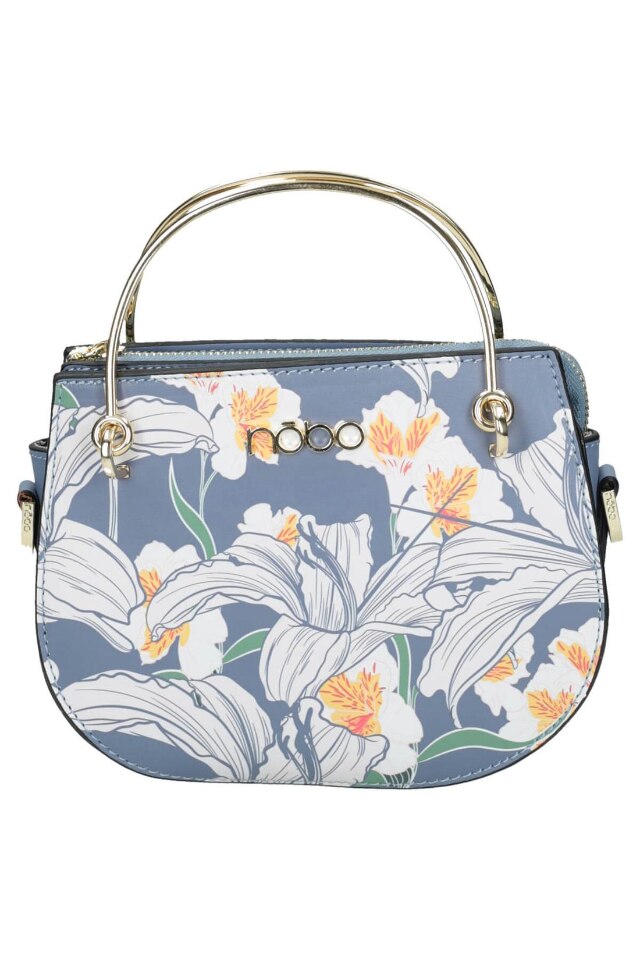 Geanta Nobo, Piele ecologica, Albastru