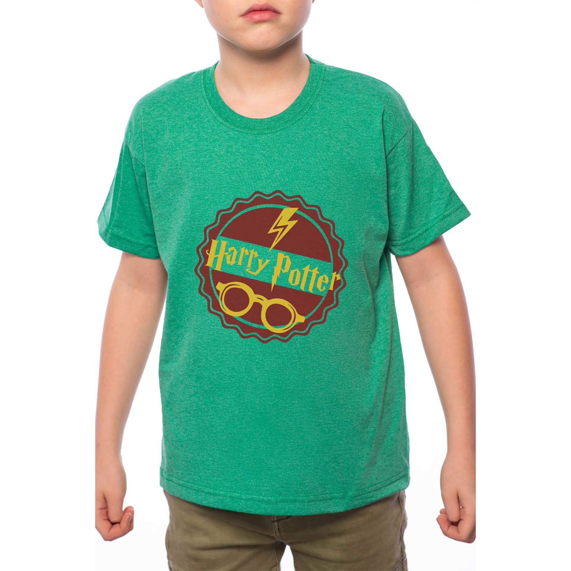 Tricou Baiat, Harry Potter Thunder, 100% Bumbac, A238, Verde