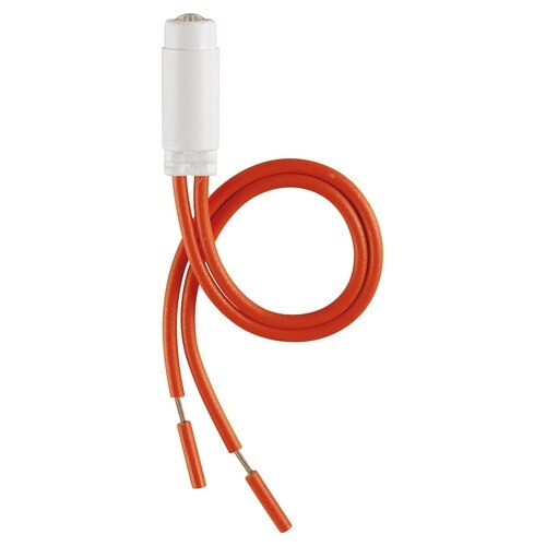 Led, Vimar, Rosu, 110-250V, 0.35W, Plana, 00936.250.R