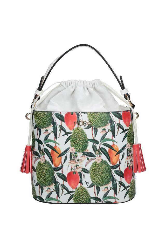 Geanta NBAG-I3850-C000, Nobo, Piele ecologica, Alb