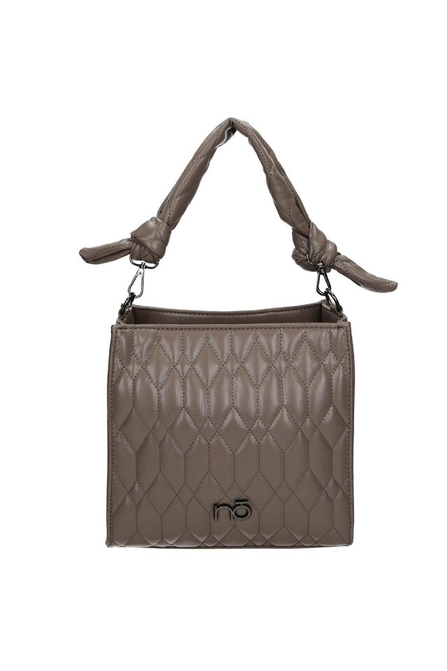Geanta, NOBO, NBAG-L3020-C019, Piele ecologica, 24x23x10 cm, Maro