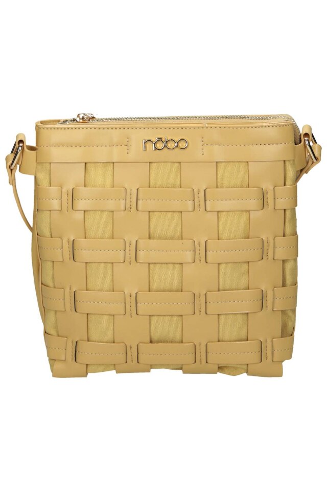 Geanta NBAG-I2880-C002, Nobo, Piele ecologica, Galben