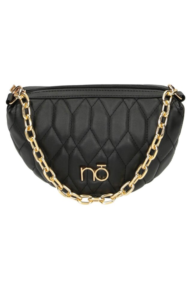 Geanta de mana, NOBO, NBAG-L3010-C020, Piele ecologica, Negru