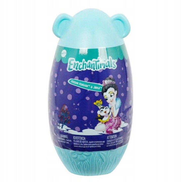 Set Enchantimals oul surpriza Papusa si figurina