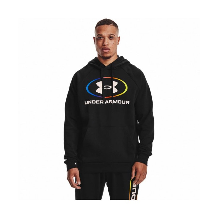 Hanorac Under Armour Rival Fleece Lockertag, Fleece, Negru, L