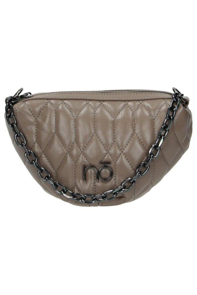 Geanta de mana, NOBO, NBAG-L3010-C019, Piele ecologica, Gri