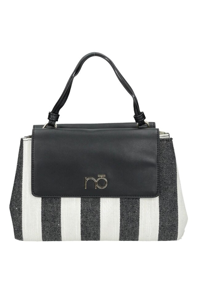 Geanta NBAG-I2780-CM20, Nobo, Piele ecologica, Negru