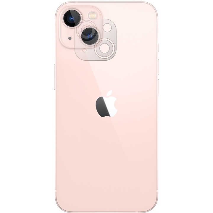 Комплект от 4X Invisible Skinz HD защитен протектор за камера за Apple iPhone 13 - ултра-прозрачен силикон с пълно покритие, залепващ и гъвкав