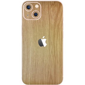 Folie Protectie Carbon Skinz pentru Apple iPhone 13 Mini - Lemn Stejar Simple Cut, Skin Adeziv Full Body Cover pentru Carcasa Spate Folie Protectie Carbon Skinz pentru Apple iPhone 13 Mini - Lemn Stejar Simple Cut, Skin Adeziv Full Body Cover pentru Carcasa Spate