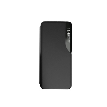 Husa Flip din Piele compatibila cu Samsung Galaxy A32 4G/LTE, S-View, Smart Stand, Negru