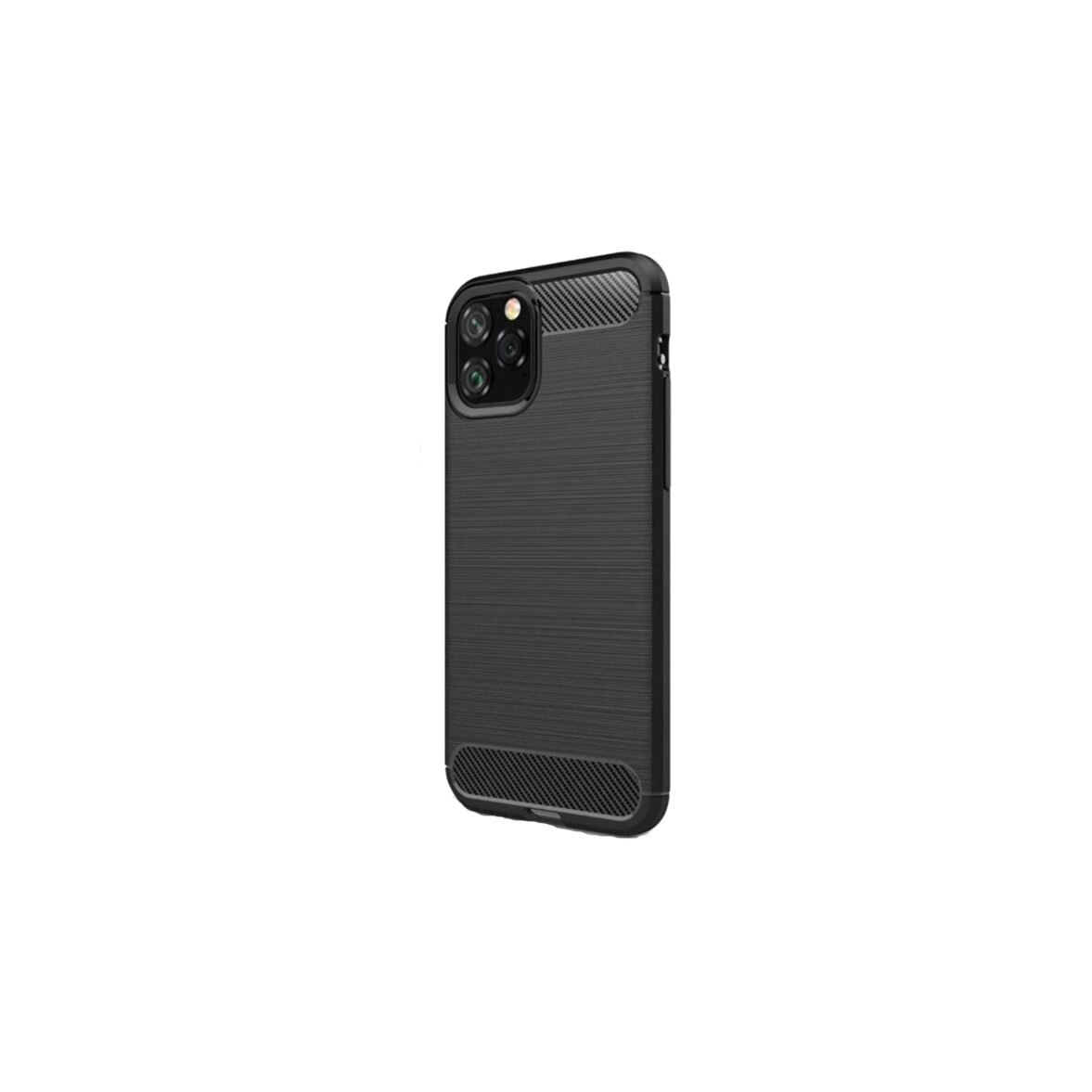 Husa din TPU carbon pentru iPhone 12 Pro Max, Negru