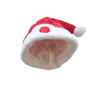 Caciula Mos Craciun,functii motorii si muzicale, rosu, 91-74, Selling Depot Caciula Mos Craciun,functii motorii si muzicale, rosu, 91-74, Selling Depot