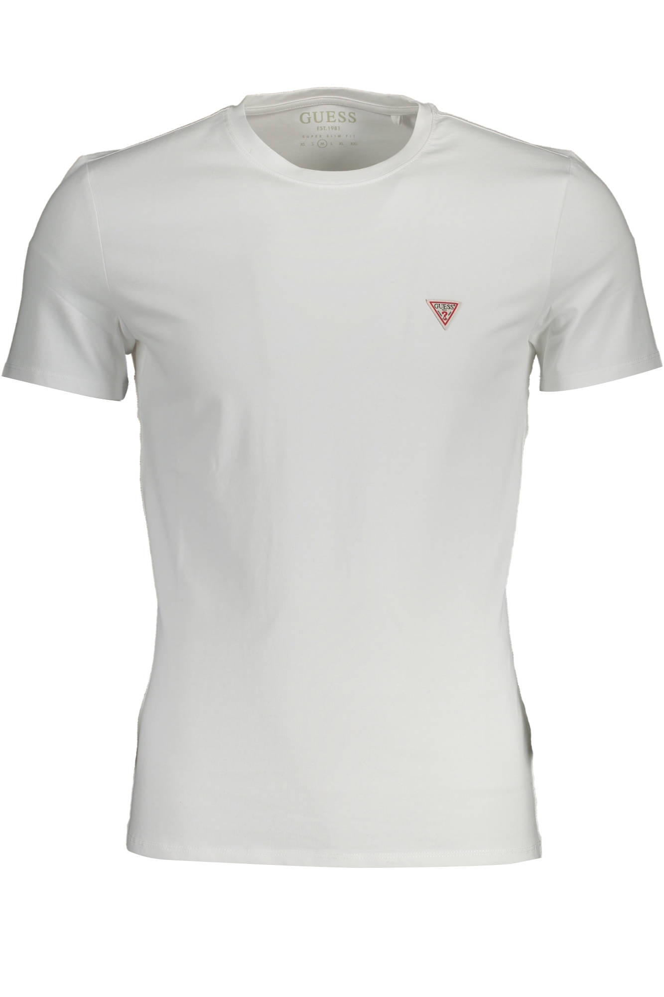 Tricou Barbati, GUESS JEANS, 9708811, Logo, Alb, L INTL