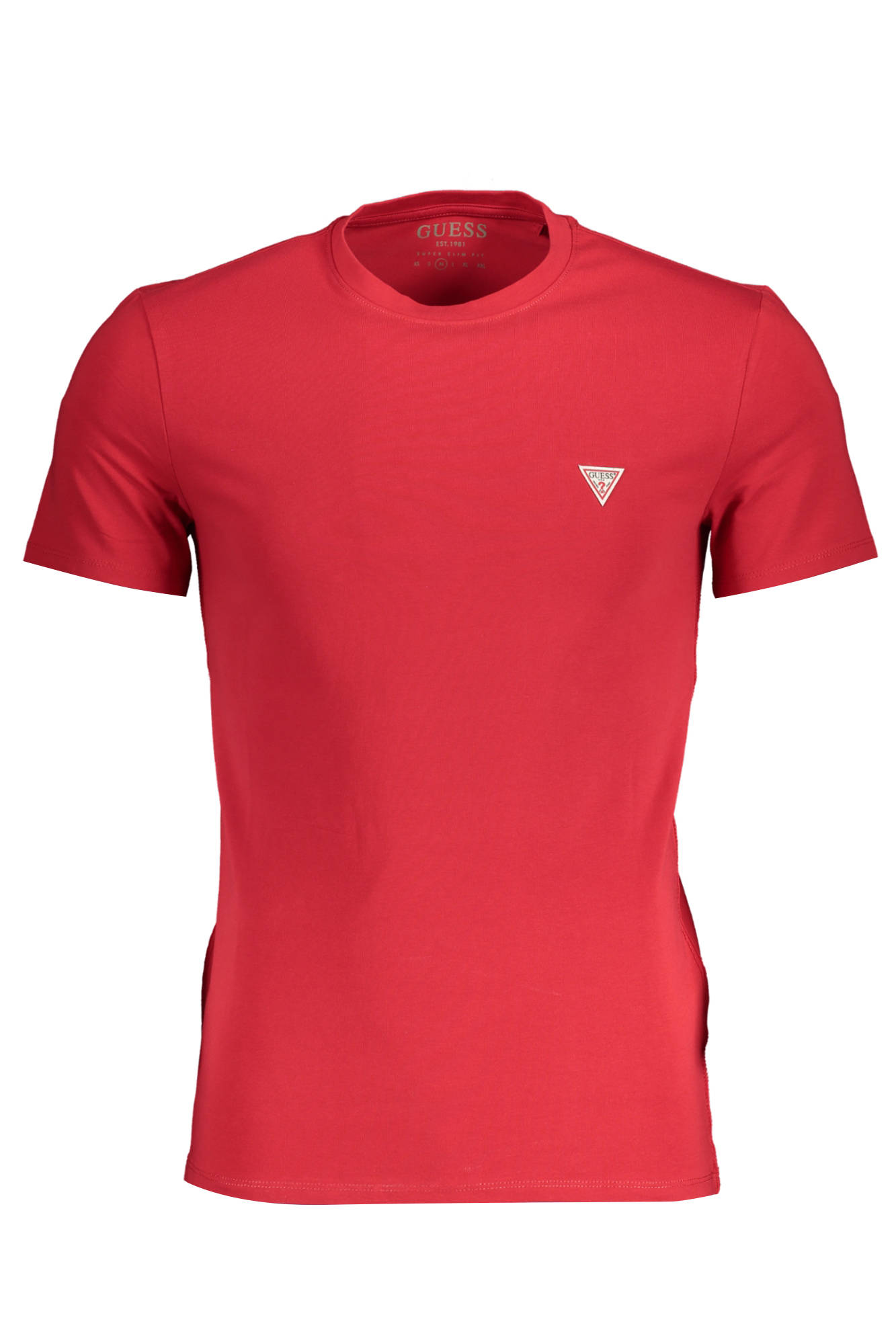 Tricou Barbati, GUESS JEANS, 9708821, Logo, Rosu, L INTL