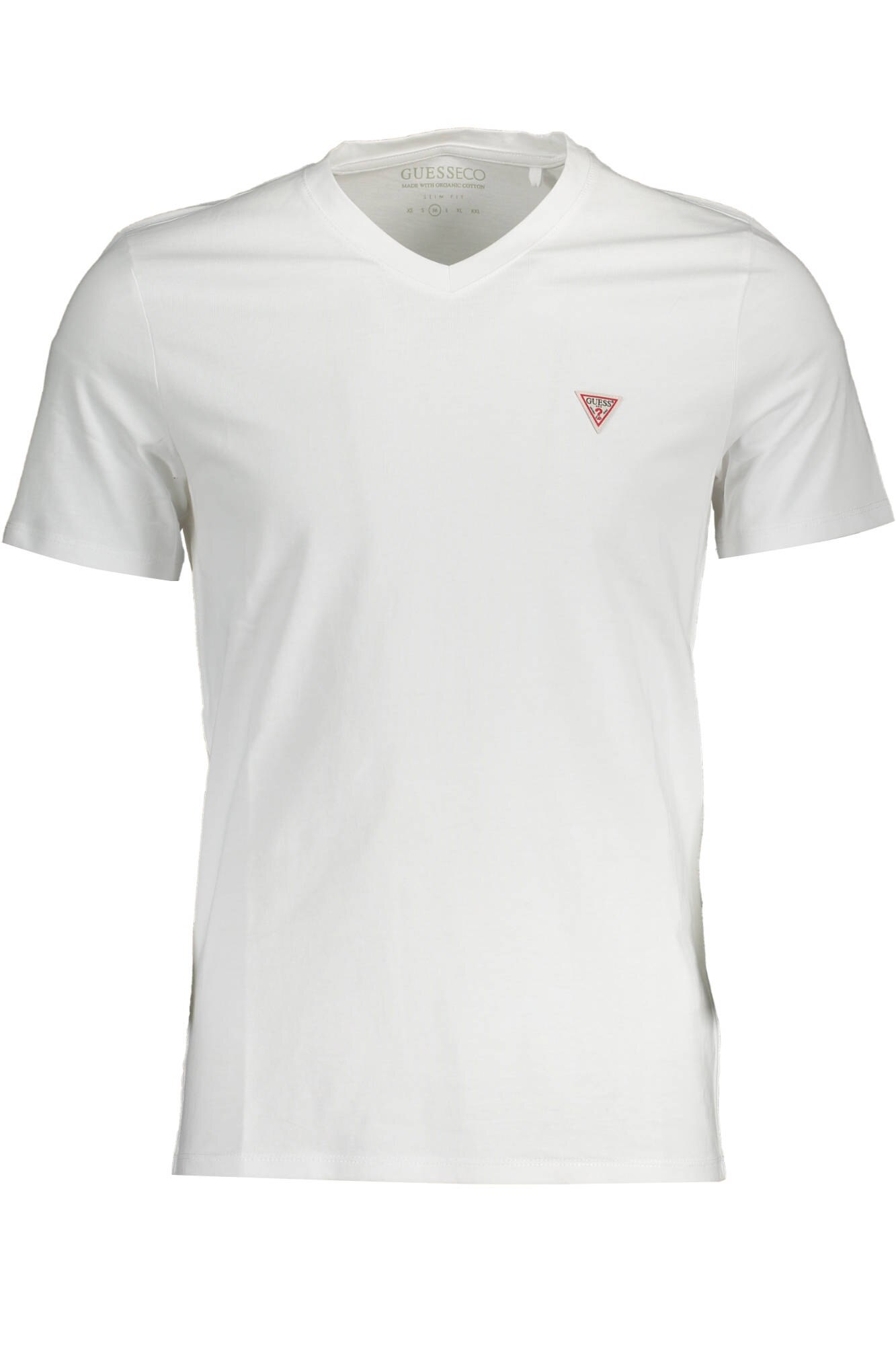 Tricou Barbati, GUESS JEANS, 9708852, Logo, Alb, M INTL