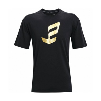 Tricou Under Armour EMBIID GOLD MINE, Bumbac, Negru, L Tricou Under Armour EMBIID GOLD MINE, Bumbac, Negru, L