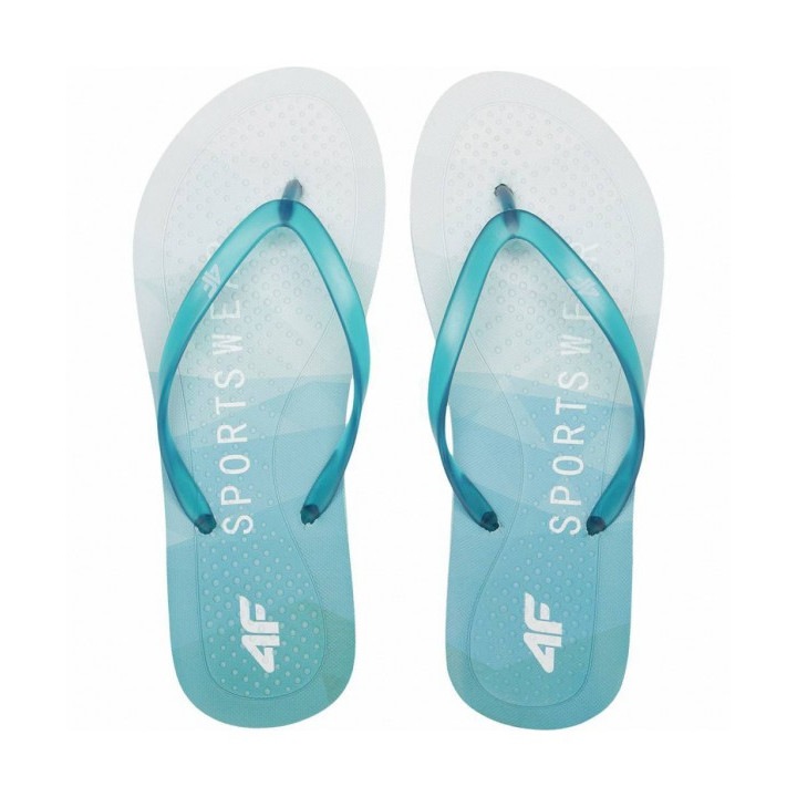 Чехли 4F, Гумени, Червени, Син, 41