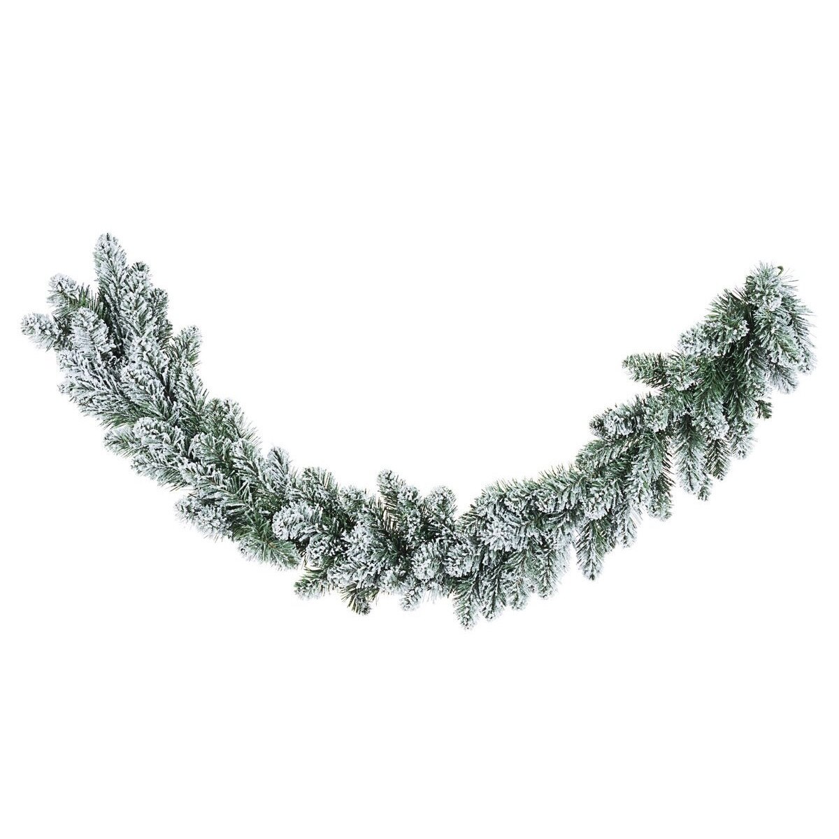 Ghirlanda brad artificial verde cu zapada artificiala Innsbruck 120 cm