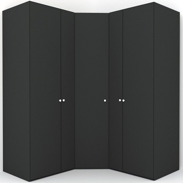 Dulap de Colt Genarom LEX Model A, Decor 0164, 178-178 x 218 x 66 cm