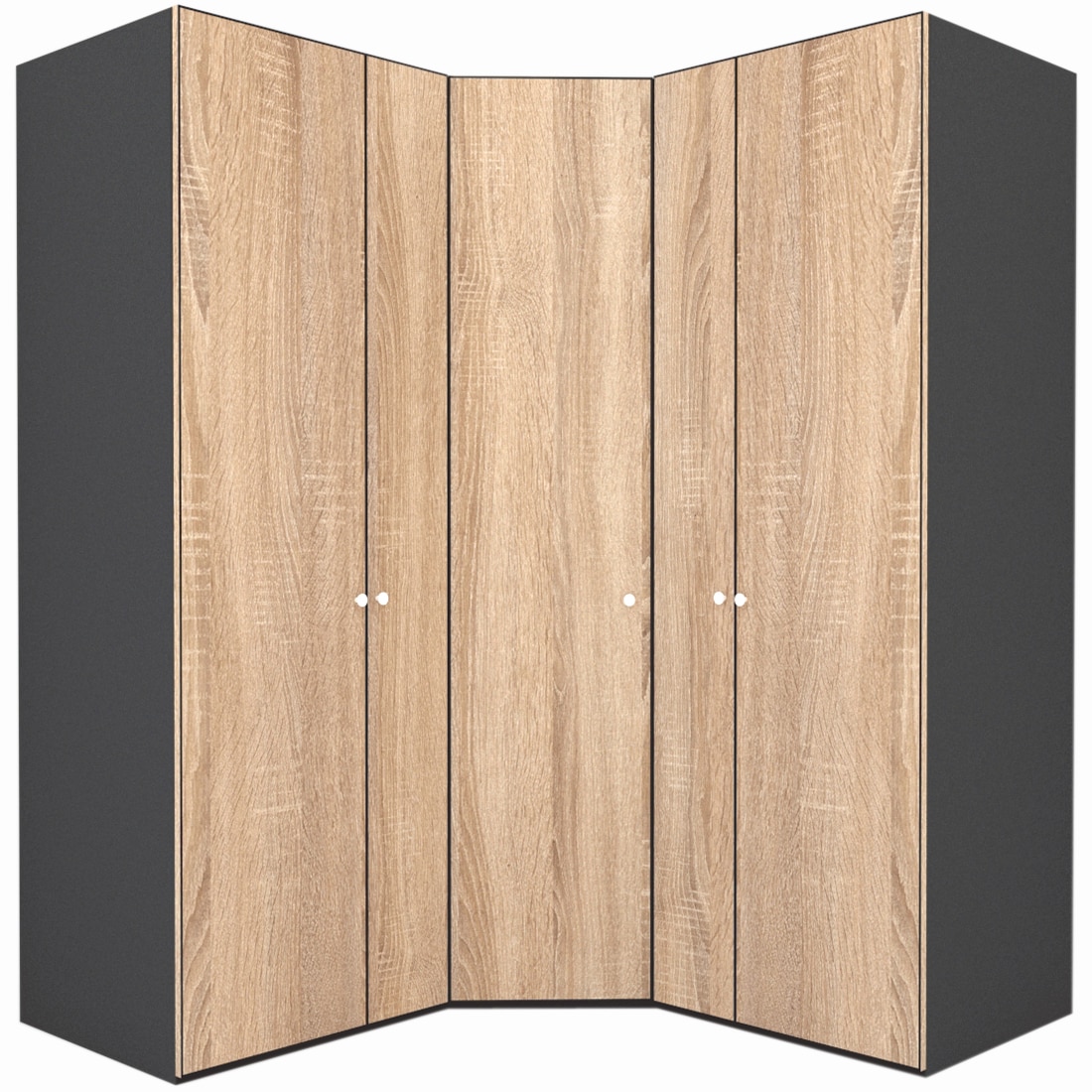 Dulap de Colt Genarom LEX Model A, Decor 3025, 178-178 x 218 x 66 cm