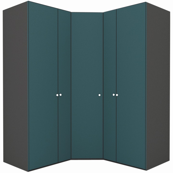 Dulap de Colt Genarom LEX Model A, Decor 0244, 178-178 x 240 x 66 cm