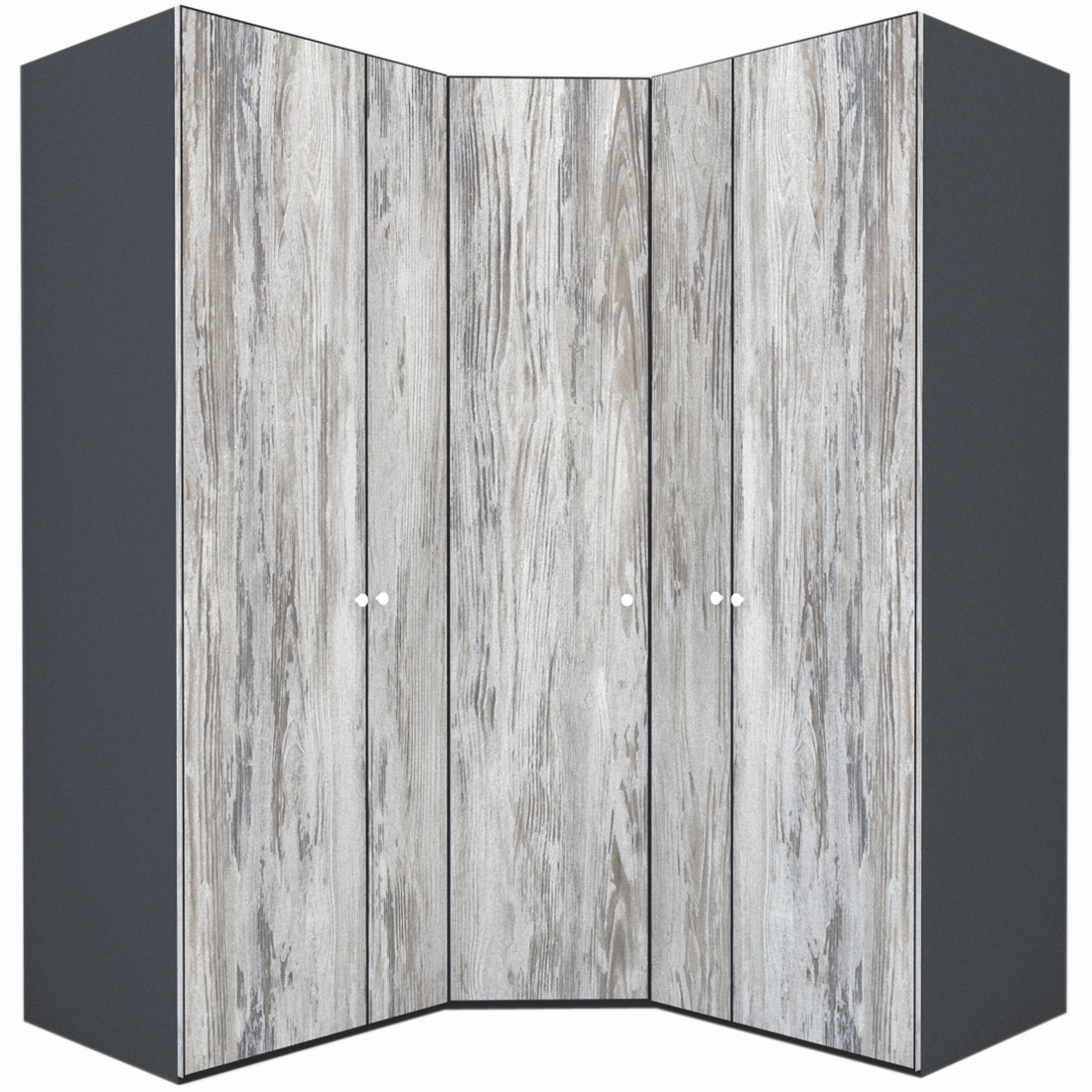 Dulap de Colt Genarom LEX Model A, Decor K084, 178-178 x 240 x 66 cm