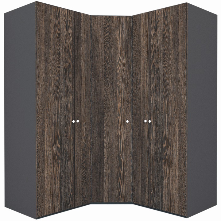 Dulap de Colt Genarom LEX Model A, Decor 7648, 178-178 x 218 x 66 cm