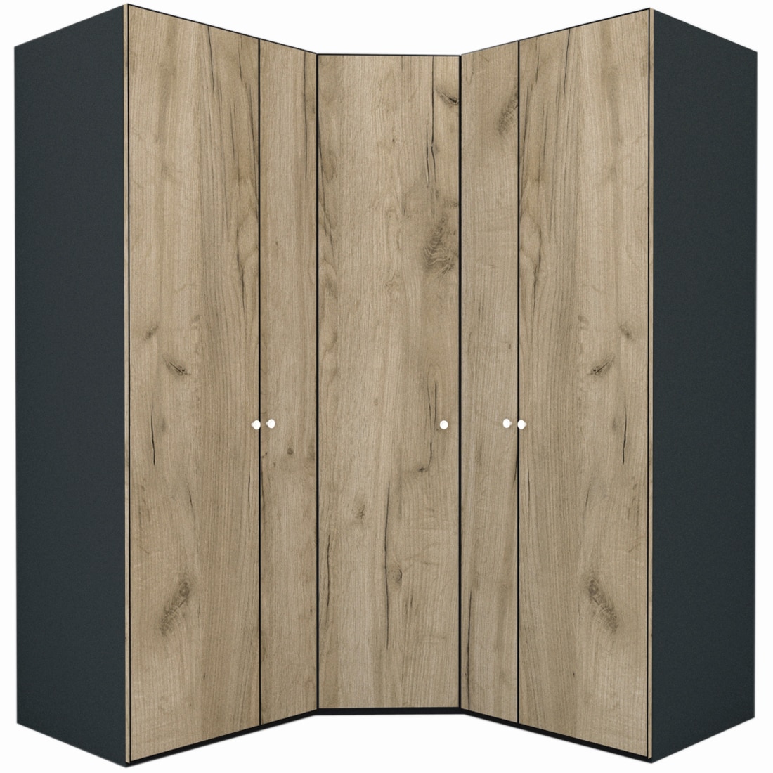 Dulap de Colt Genarom LEX Model A, Decor K002, 178-178 x 240 x 66 cm