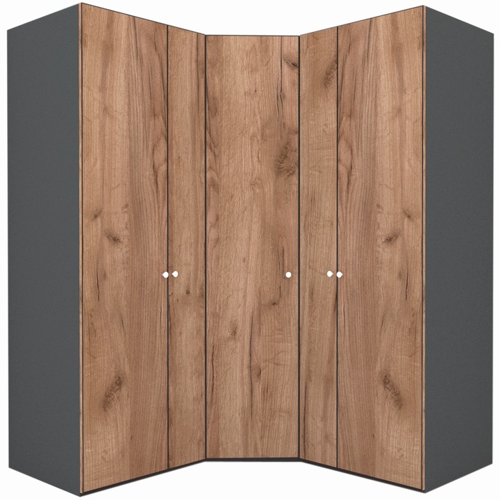 Dulap de Colt Genarom LEX Model A, Decor K004, 178-178 x 240 x 66 cm